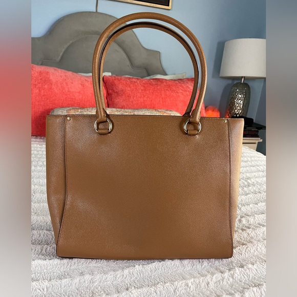 Coach Avary Tote Saddle Brown Gold Hardware NWOT - Picture 2 of 11